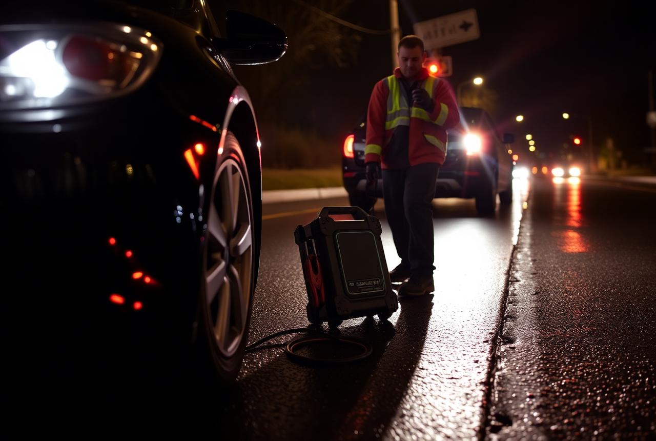 Emergency Roadside Assistance performed on site by Torque & Tread