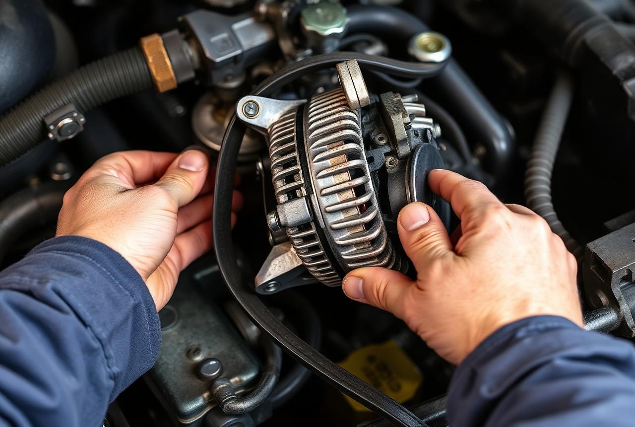Starter & Alternator Replacement performed on site by Torque & Tread